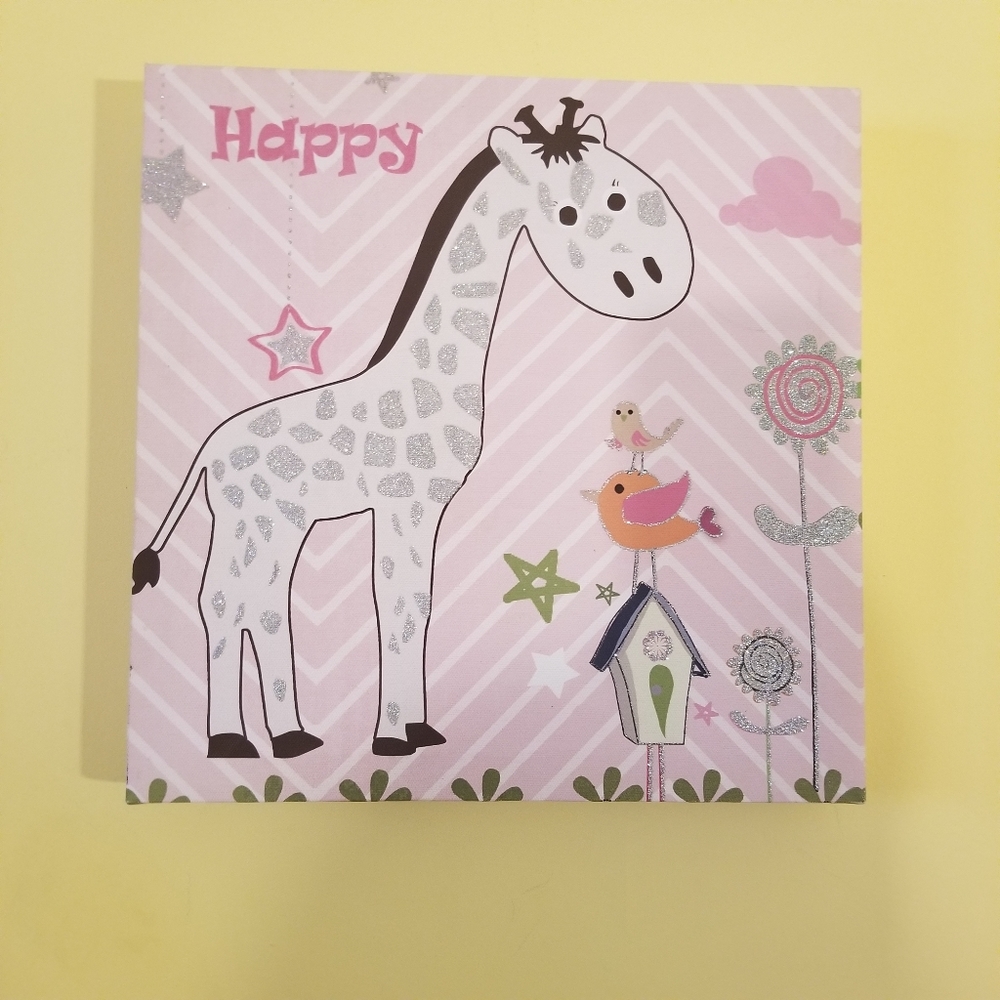 Wall Decor Art for Little Girl / Nursery Set of 2 - Picture 3 of 8